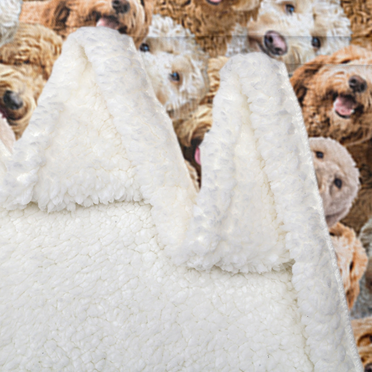 Cockapoo lovers Fleece Blanket