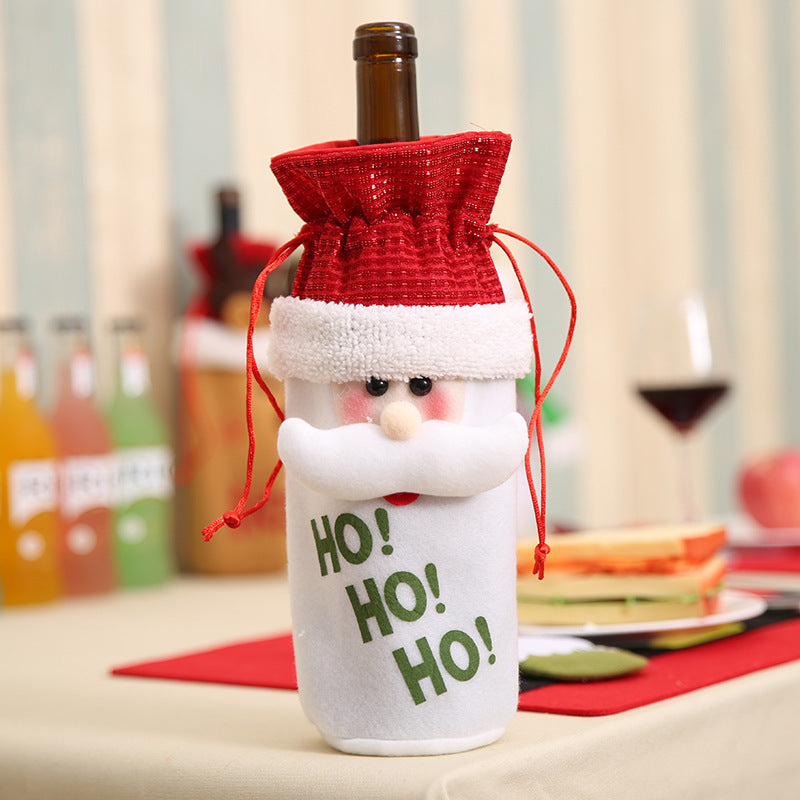 Wine Bottle Socks - Christmas Decorations