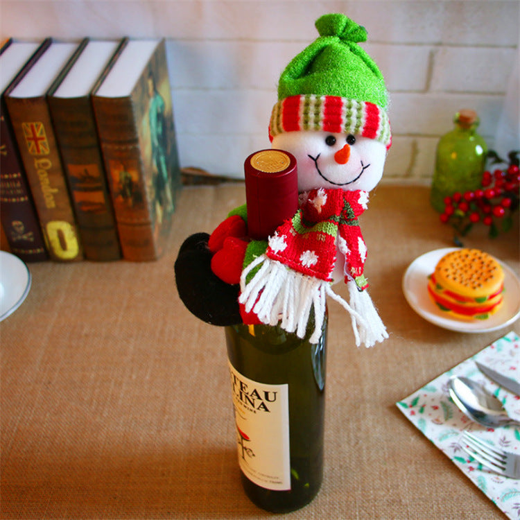 Wine Bottle Socks - Christmas Decorations