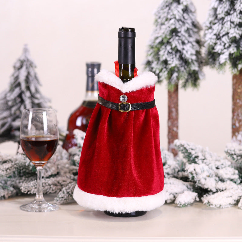 Wine Bottle Socks - Christmas Decorations