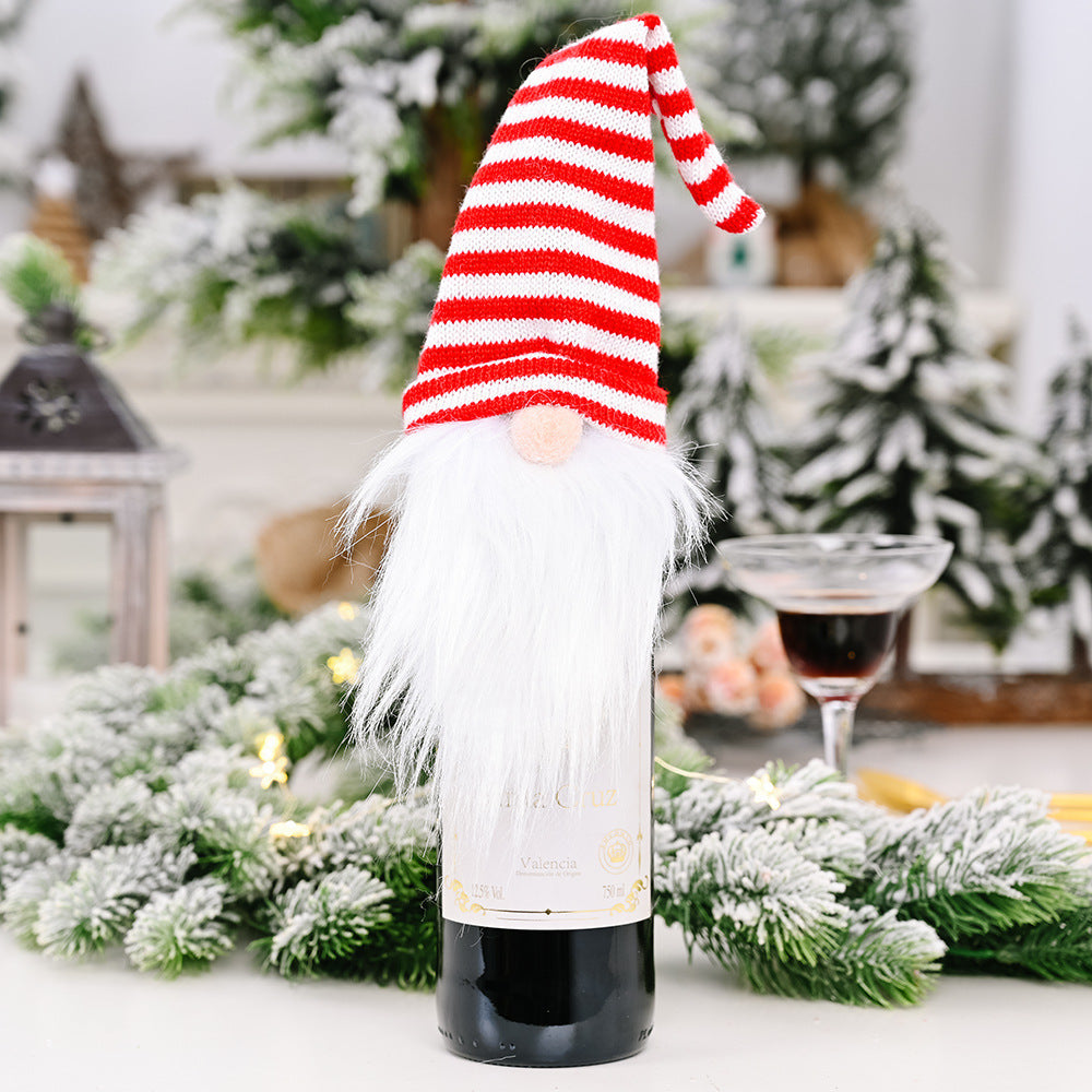 Wine Bottle Socks - Christmas Decorations