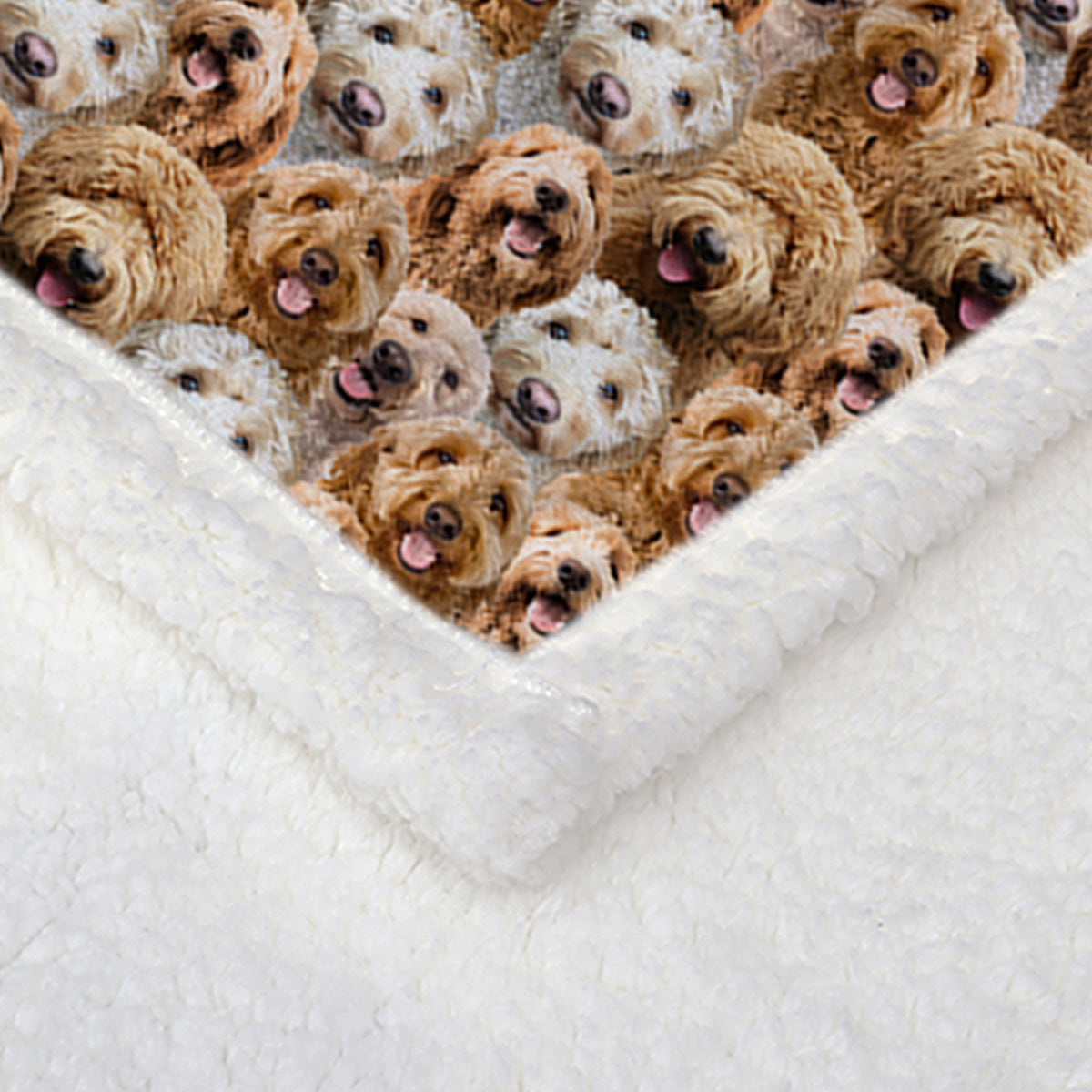 Cockapoo lovers Fleece Blanket