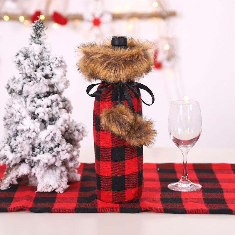 Wine Bottle Socks - Christmas Decorations