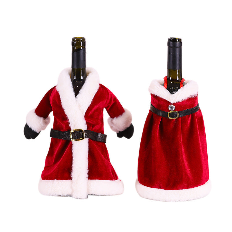 Wine Bottle Socks - Christmas Decorations